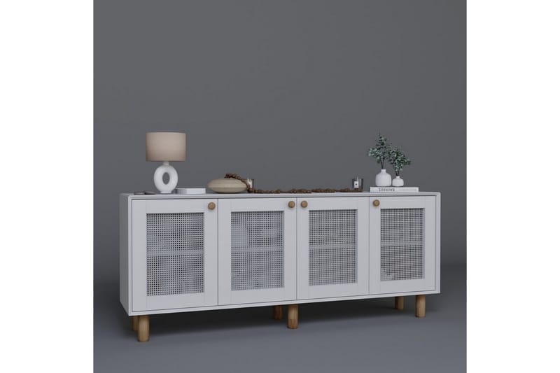 Kuniyoshi Konsolipöytä 180 cm - Valkoinen - Huonekalut - Pöytä & ruokailuryhmä - Apupöytä & sivupöytä - Konsolipöytä