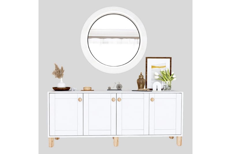 Kuniyoshi Konsolipöytä 180 cm - Valkoinen - Huonekalut - Pöytä & ruokailuryhmä - Apupöytä & sivupöytä - Konsolipöytä