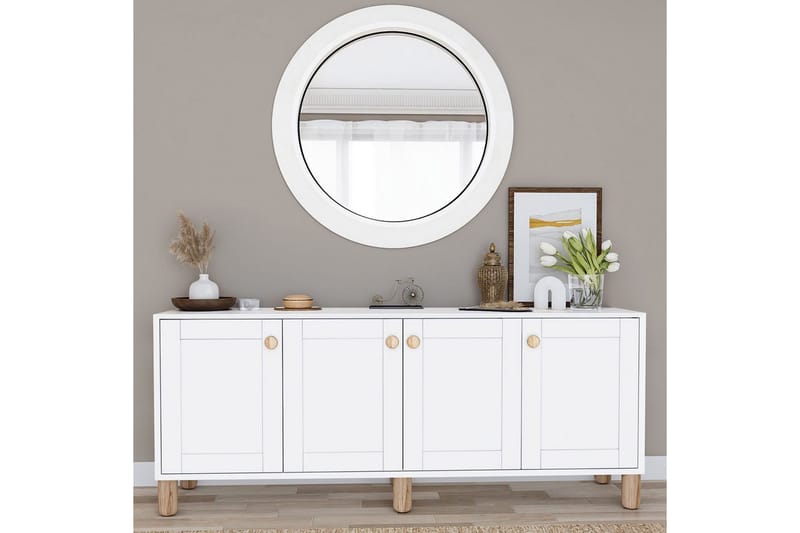 Kuniyoshi Konsolipöytä 180 cm - Valkoinen - Huonekalut - Pöytä & ruokailuryhmä - Apupöytä & sivupöytä - Konsolipöytä