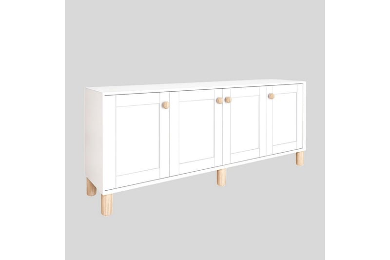 Kuniyoshi Konsolipöytä 180 cm - Valkoinen - Huonekalut - Pöytä & ruokailuryhmä - Apupöytä & sivupöytä - Konsolipöytä