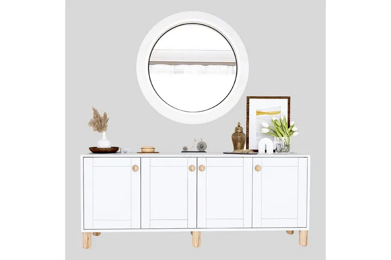 Kuniyoshi Konsolipöytä 180 cm, Valkoinen