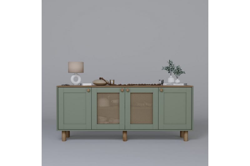Kuniyoshi Konsolipöytä 180 cm - Vihreä - Huonekalut - Pöytä & ruokailuryhmä - Apupöytä & sivupöytä - Konsolipöytä