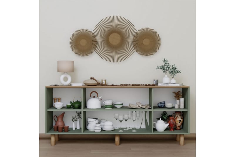 Kuniyoshi Konsolipöytä 180 cm - Vihreä - Huonekalut - Pöytä & ruokailuryhmä - Apupöytä & sivupöytä - Konsolipöytä