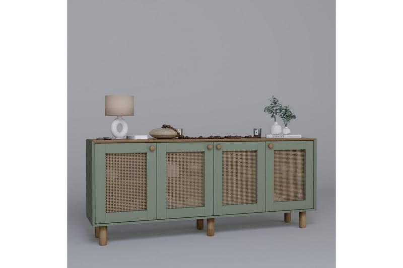 Kuniyoshi Konsolipöytä 180 cm - Vihreä - Huonekalut - Pöytä & ruokailuryhmä - Apupöytä & sivupöytä - Konsolipöytä