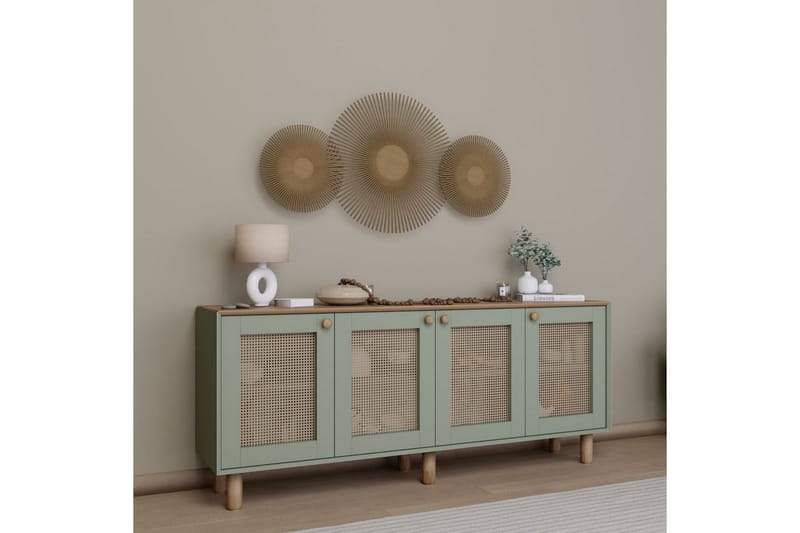 Kuniyoshi Konsolipöytä 180 cm - Vihreä - Huonekalut - Pöytä & ruokailuryhmä - Apupöytä & sivupöytä - Konsolipöytä