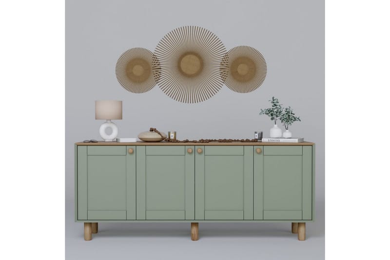 Kuniyoshi Konsolipöytä 180 cm, Vihreä