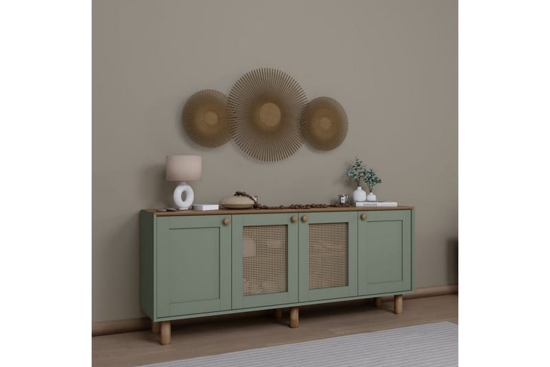 Kuniyoshi Konsolipöytä 180 cm - Vihreä - Huonekalut - Pöytä & ruokailuryhmä - Apupöytä & sivupöytä - Konsolipöytä