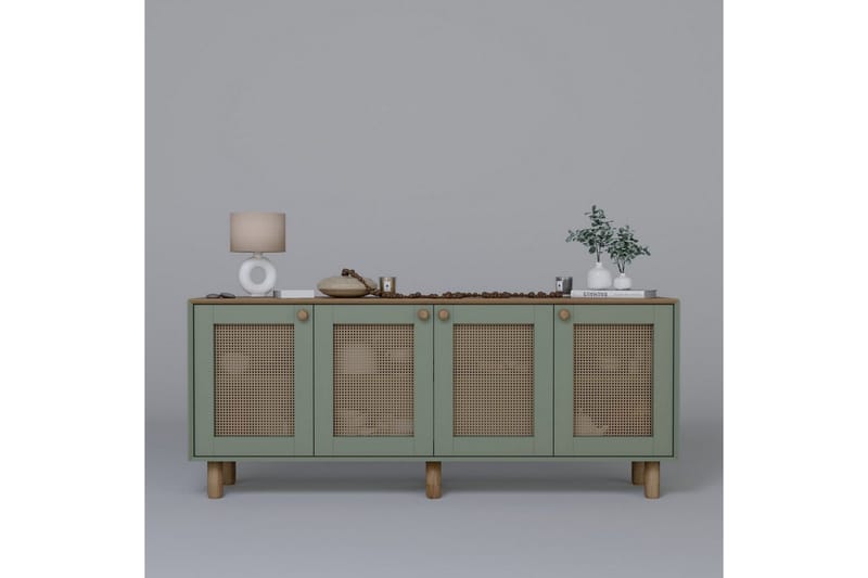 Kuniyoshi Konsolipöytä 180 cm - Vihreä - Huonekalut - Pöytä & ruokailuryhmä - Apupöytä & sivupöytä - Konsolipöytä