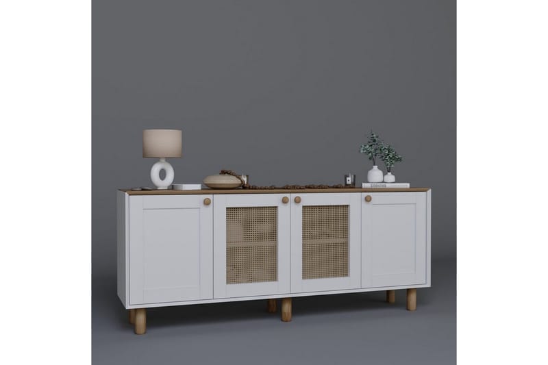 Kuniyoshi Konsolipöytä 180 cm - Pähkinä - Huonekalut - Pöytä & ruokailuryhmä - Apupöytä & sivupöytä - Konsolipöytä