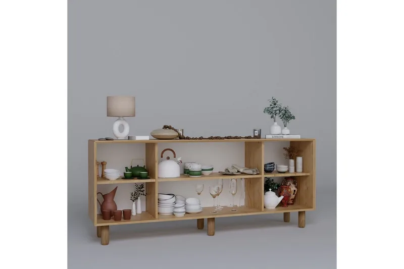 Kuniyoshi Konsolipöytä 180 cm - Pähkinä - Huonekalut - Pöytä & ruokailuryhmä - Apupöytä & sivupöytä - Konsolipöytä