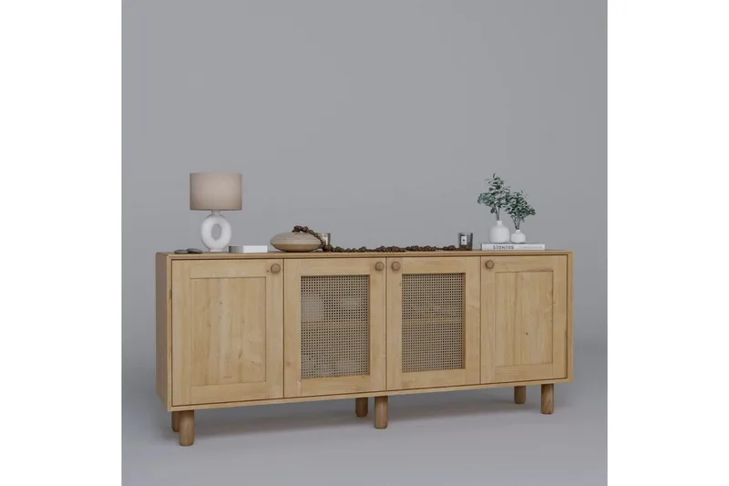 Kuniyoshi Konsolipöytä 180 cm - Pähkinä - Huonekalut - Pöytä & ruokailuryhmä - Apupöytä & sivupöytä - Konsolipöytä