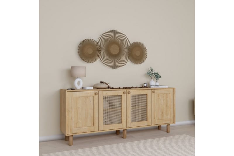 Kuniyoshi Konsolipöytä 180 cm - Pähkinä - Huonekalut - Pöytä & ruokailuryhmä - Apupöytä & sivupöytä - Konsolipöytä