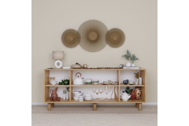 Kuniyoshi Konsolipöytä 180 cm - Pähkinä - Huonekalut - Pöytä & ruokailuryhmä - Apupöytä & sivupöytä - Konsolipöytä