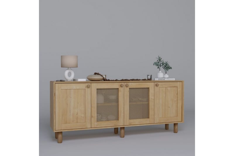 Kuniyoshi Konsolipöytä 180 cm - Pähkinä - Huonekalut - Pöytä & ruokailuryhmä - Apupöytä & sivupöytä - Konsolipöytä