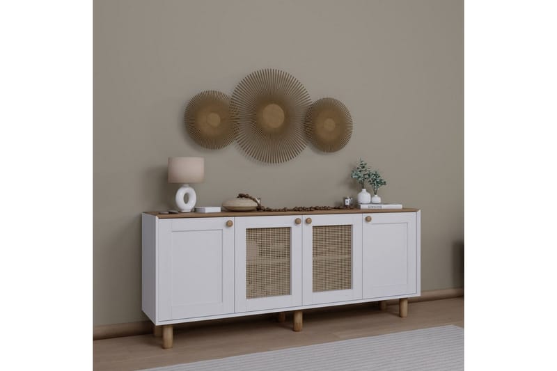 Kuniyoshi Konsolipöytä 180 cm - Pähkinä - Huonekalut - Pöytä & ruokailuryhmä - Apupöytä & sivupöytä - Konsolipöytä