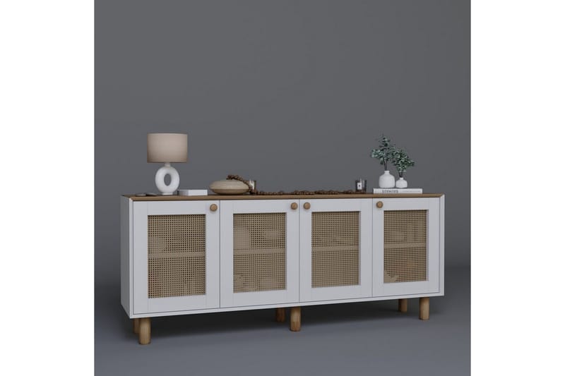 Kuniyoshi Konsolipöytä 180 cm - Pähkinä - Huonekalut - Pöytä & ruokailuryhmä - Apupöytä & sivupöytä - Konsolipöytä