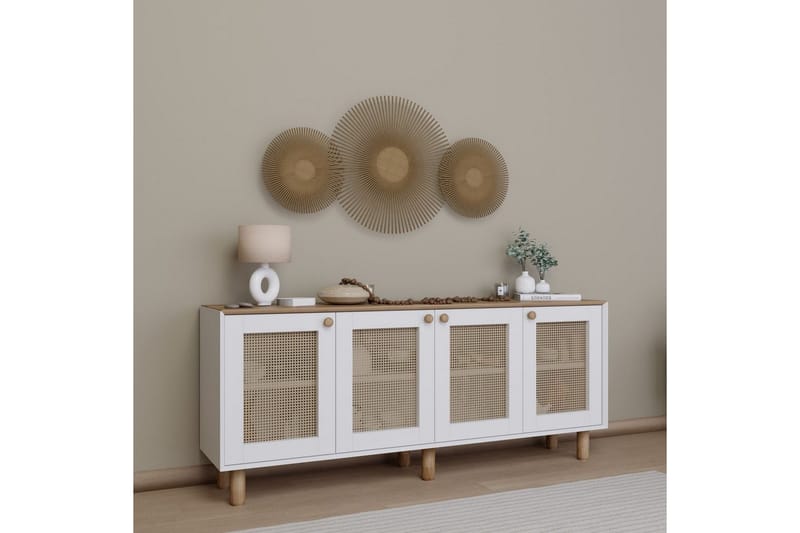 Kuniyoshi Konsolipöytä 180 cm - Pähkinä - Huonekalut - Pöytä & ruokailuryhmä - Apupöytä & sivupöytä - Konsolipöytä