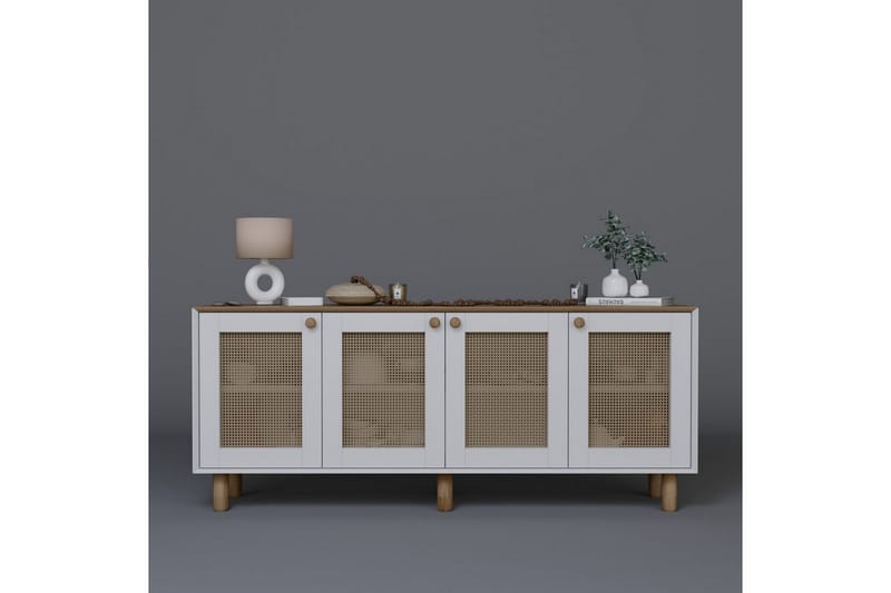 Kuniyoshi Konsolipöytä 180 cm - Pähkinä - Huonekalut - Pöytä & ruokailuryhmä - Apupöytä & sivupöytä - Konsolipöytä