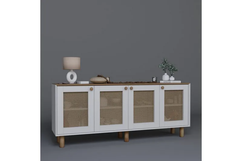 Kuniyoshi Konsolipöytä 180 cm - Pähkinä - Huonekalut - Pöytä & ruokailuryhmä - Apupöytä & sivupöytä - Konsolipöytä