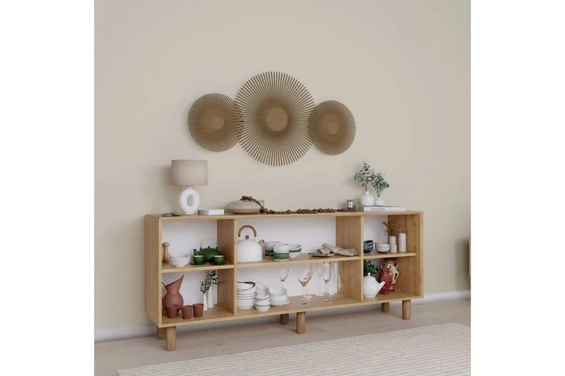 Kuniyoshi Konsolipöytä 180 cm - Pähkinä - Huonekalut - Pöytä & ruokailuryhmä - Apupöytä & sivupöytä - Konsolipöytä