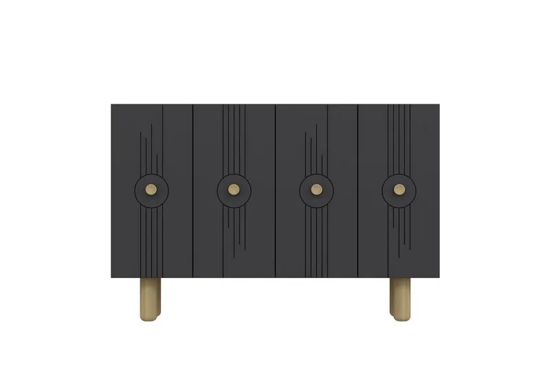 Kyrosen Konsolipöytä 120 cm - Antrasiitti - Huonekalut - Pöytä & ruokailuryhmä - Apupöytä & sivupöytä - Konsolipöytä