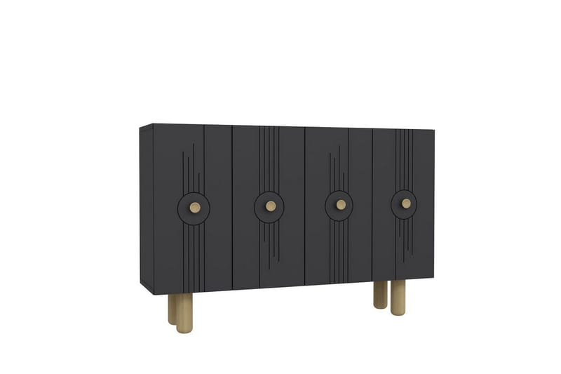 Kyrosen Konsolipöytä 120 cm - Antrasiitti - Huonekalut - Pöytä & ruokailuryhmä - Apupöytä & sivupöytä - Konsolipöytä