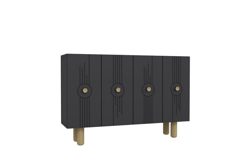 Kyrosen Konsolipöytä 120 cm - Antrasiitti - Huonekalut - Pöytä & ruokailuryhmä - Apupöytä & sivupöytä - Konsolipöytä