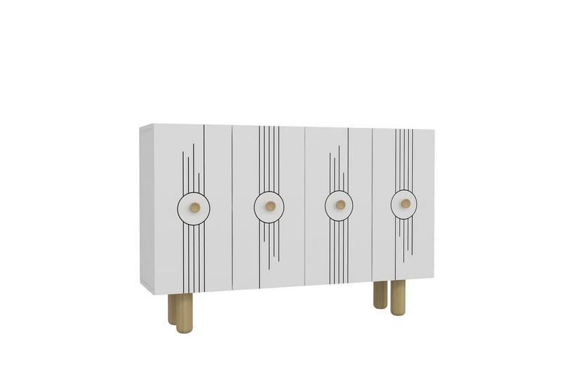 Kyrosen Konsolipöytä 120 cm - Valkoinen - Huonekalut - Pöytä & ruokailuryhmä - Apupöytä & sivupöytä - Konsolipöytä