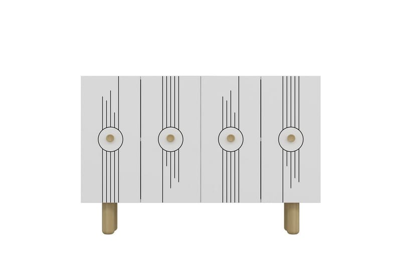 Kyrosen Konsolipöytä 120 cm - Valkoinen - Huonekalut - Pöytä & ruokailuryhmä - Apupöytä & sivupöytä - Konsolipöytä