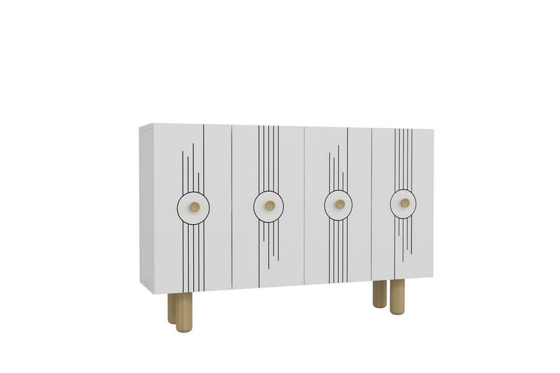 Kyrosen Konsolipöytä 120 cm - Valkoinen - Huonekalut - Pöytä & ruokailuryhmä - Apupöytä & sivupöytä - Konsolipöytä