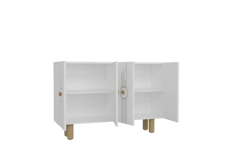 Kyrosen Konsolipöytä 120 cm - Valkoinen - Huonekalut - Pöytä & ruokailuryhmä - Apupöytä & sivupöytä - Konsolipöytä