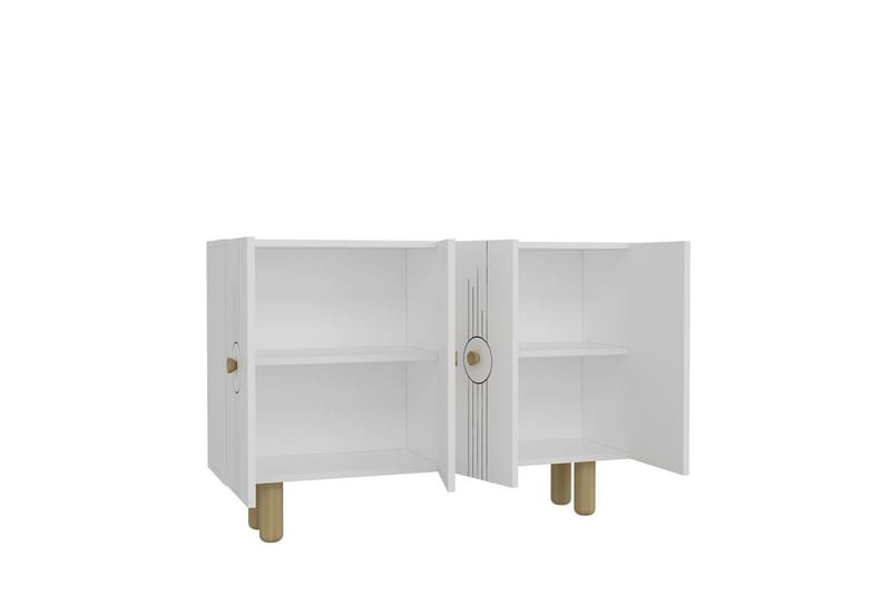 Kyrosen Konsolipöytä 120 cm - Valkoinen - Huonekalut - Pöytä & ruokailuryhmä - Apupöytä & sivupöytä - Konsolipöytä