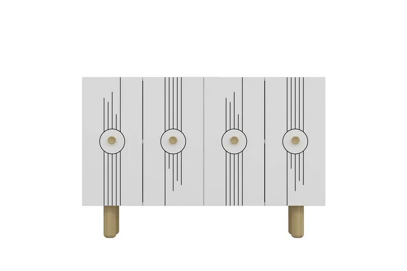 Kyrosen Konsolipöytä 120 cm, Valkoinen