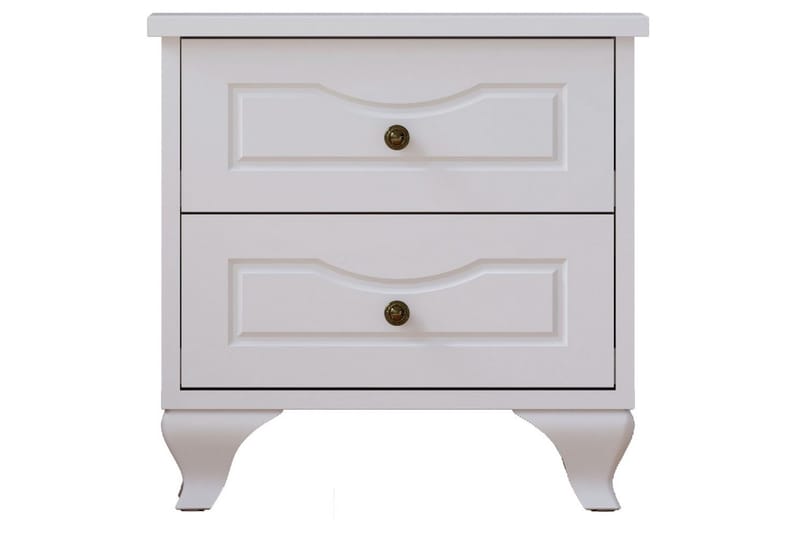 Kyvor Yöpöytä 45 cm, Matta Valkoinen