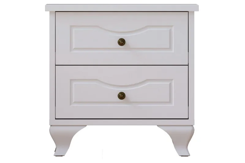 Kyvor Yöpöytä 45 cm, Matta Valkoinen