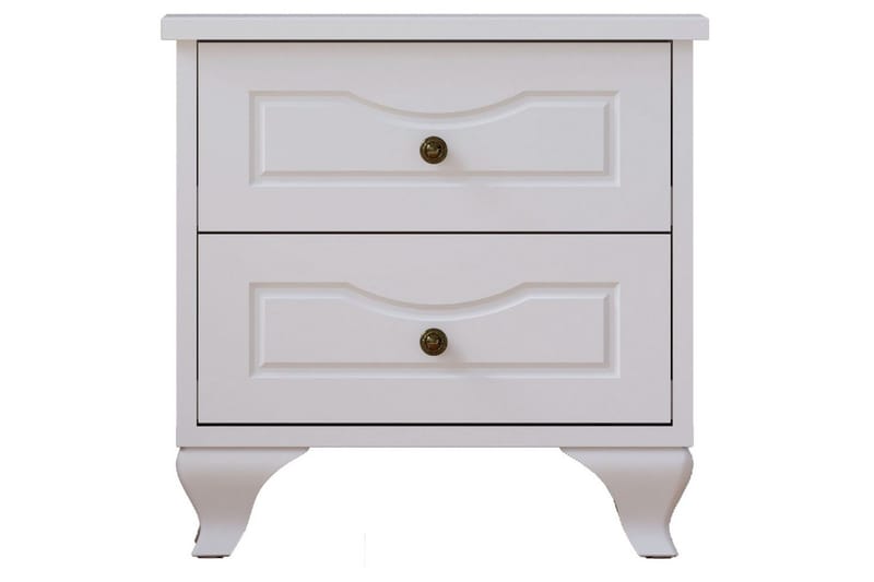 Kyvor Yöpöytä 45 cm, Matta Valkoinen