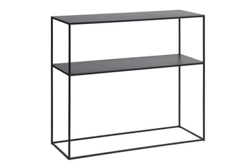 Apupöytä Venim 35x90x80 cm - Musta - Huonekalut - Pöytä & ruokailuryhmä - Apupöytä & sivupöytä - Lamppupöytä