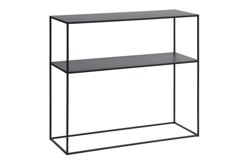 Apupöytä Venim 35x90x80 cm - Musta - Huonekalut - Pöytä & ruokailuryhmä - Apupöytä & sivupöytä - Lamppupöytä