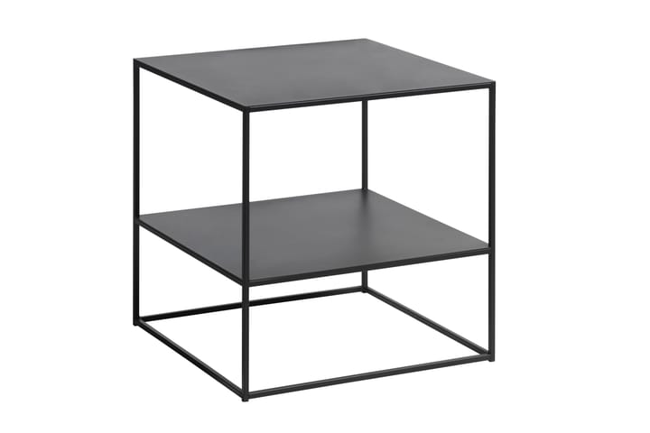 Apupöytä Venim 50x50x50 cm - Musta - Lamppupöytä - Tarjotinpöytä & pikkupöytä