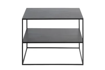 Apupöytä Venim 65x65x50 cm - Musta - Huonekalut - Pöytä & ruokailuryhmä - Apupöytä & sivupöytä - Lamppupöytä
