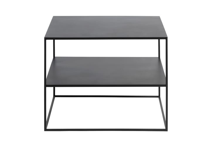 Apupöytä Venim 65x65x50 cm - Musta - Tarjotinpöytä & pikkupöytä - Lamppupöytä