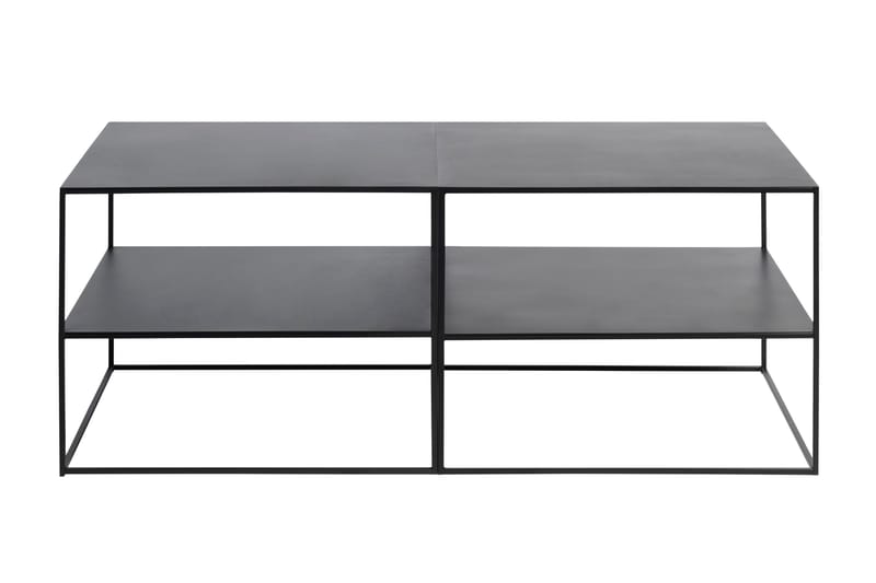 Apupöytä Venim 65x65x50 cm - Musta - Huonekalut - Pöytä & ruokailuryhmä - Apupöytä & sivupöytä - Lamppupöytä