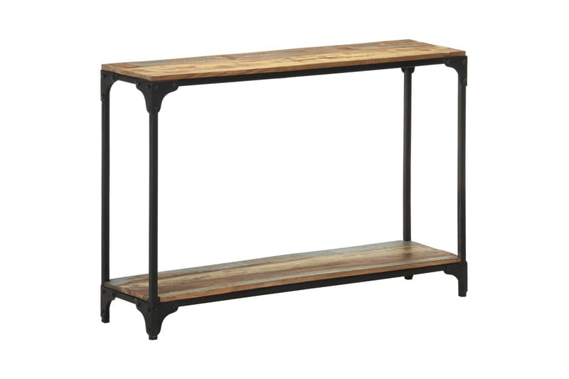 Konsolipöytä 110x30x75 cm kierrätetty täyspuu - Ruskea - Huonekalut - Pöytä & ruokailuryhmä - Apupöytä & sivupöytä - Lamppupöytä
