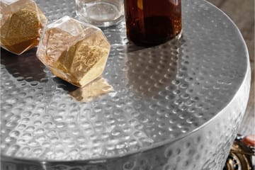 Sidobord & lampbord Wohnling Silver - Huonekalut - Pöytä & ruokailuryhmä - Apupöytä & sivupöytä - Lamppupöytä