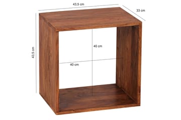 Sidobord & lampbord Wohnling Trä, Natur - Huonekalut - Pöytä & ruokailuryhmä - Apupöytä & sivupöytä - Lamppupöytä