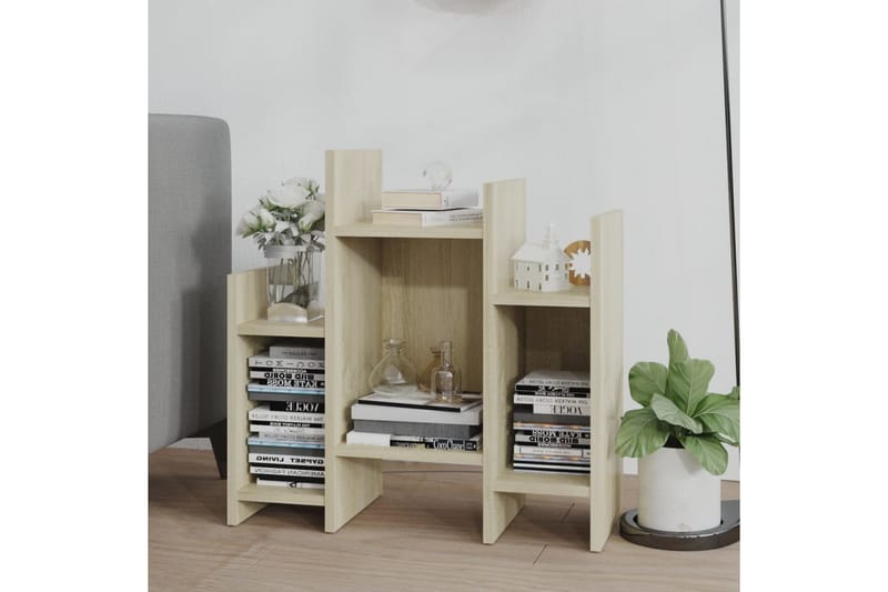 Sivukaappi Sonoma-tammi 60x26x60 cm lastulevy - Huonekalut - Pöytä & ruokailuryhmä - Apupöytä & sivupöytä - Lamppupöytä