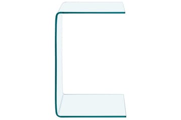 Sivupöytä 40x40x60 cm karkaistu lasi - Läpinäkyvä - Huonekalut - Pöytä & ruokailuryhmä - Apupöytä & sivupöytä - Lamppupöytä