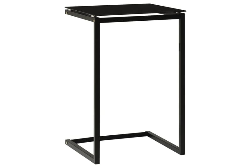 Sivupöytä 40x40x60 cm Karkaistu lasi - Musta - Huonekalut - Pöytä & ruokailuryhmä - Apupöytä & sivupöytä - Lamppupöytä