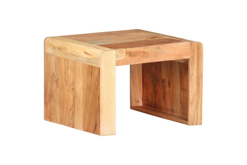 Sivupöytä 43x40x30 cm täysi akaasiapuu - Ruskea - Huonekalut - Pöytä & ruokailuryhmä - Apupöytä & sivupöytä - Lamppupöytä