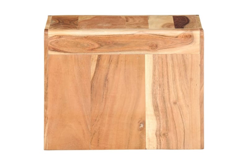 Sivupöytä 43x40x30 cm täysi akaasiapuu - Ruskea - Huonekalut - Pöytä & ruokailuryhmä - Apupöytä & sivupöytä - Lamppupöytä